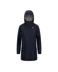 K-WAY GIACCA IMPERMEABILE DONNA SOPHIE STRETCH DOT JACKETS BLUE DEPTH K5127NW 225