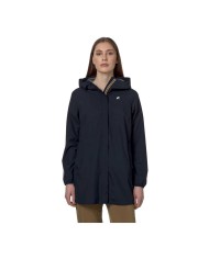 K-WAY GIACCA IMPERMEABILE DONNA SOPHIE STRETCH DOT JACKETS BLUE DEPTH K5127NW 225