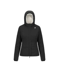 K-WAY GIACCA DONNA LILY ST WARM REVERSIBILE CORTO  WHITE/GARDENIA K6128TW