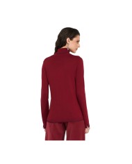 LIU-JO MAGLIA DONNA DOLCEVITA CON DETTAGLI IN LUREX PEPPER MF5229 225