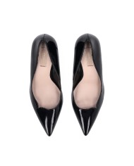 LIU-JO CALZATURE SCARPA DONNA DECOLLETE DEMI 04 IN VERNICE PATENT NERO SF5003 225