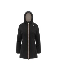 K-WAY GIACCA DONNA DENISE WRM REVERSIBILE MEDIO BLACK PURE/BEIGE CASHMERE K6128UW