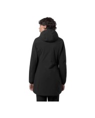 K-WAY GIACCA DONNA DENISE WRM REVERSIBILE MEDIO BLACK PURE/BEIGE CASHMERE K6128UW