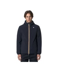 K-WAY GIACCA UOMO JACK ST WARM REVERSIBILE GREEN BLUE DEPTH/BEIGE CASHMERE  K6128VW