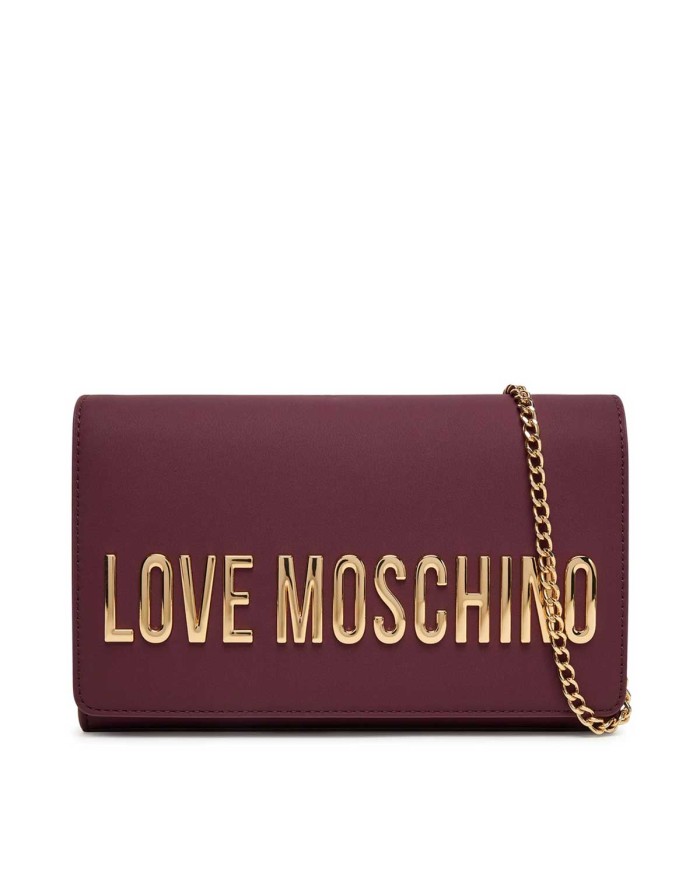MOSCHINO POCHETTE VINO MAXI LOGO ORO  JC4103 225