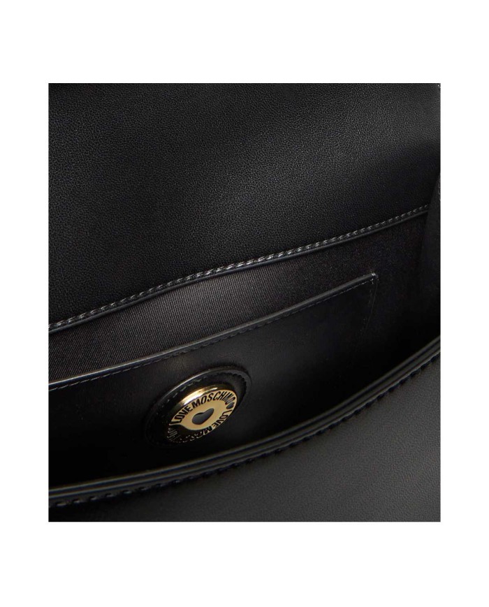 MOSCHINO HANDBAG CON TRACOLLA PU NERO JC4181 225