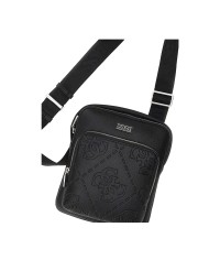 GUESS BORSELLO UOMO BOSTON CROSSBODY FLAT BLACK HWBOMG 225