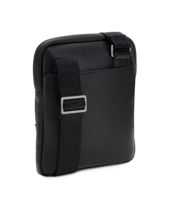 GUESS BORSELLO UOMO BOSTON CROSSBODY FLAT BLACK HWBOMG 225
