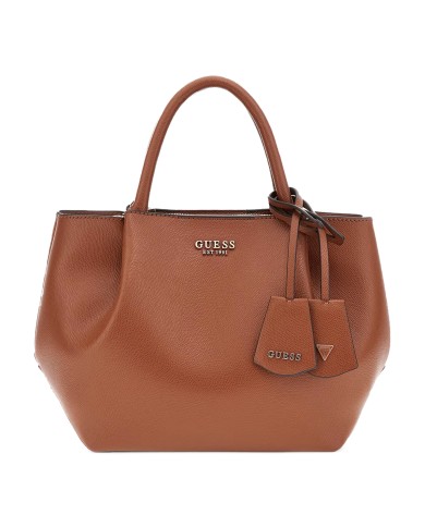 GUESS BORSA DONNA AMORETTE SATCHEL BAG COGNAC HWBG78 225