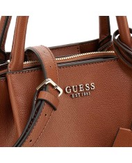 GUESS BORSA DONNA AMORETTE SATCHEL BAG COGNAC HWBG78 225