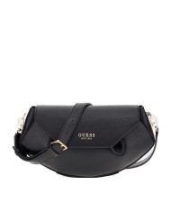 GUESS BORSA DONNA AMORETTE CROSSBODY FLAP BAG BLACK  HWBG78 225