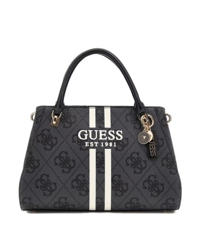 GUESS BORSA DONNA NOELLE II LUXURT SATCHEL BAG BLACK HWOS96 225