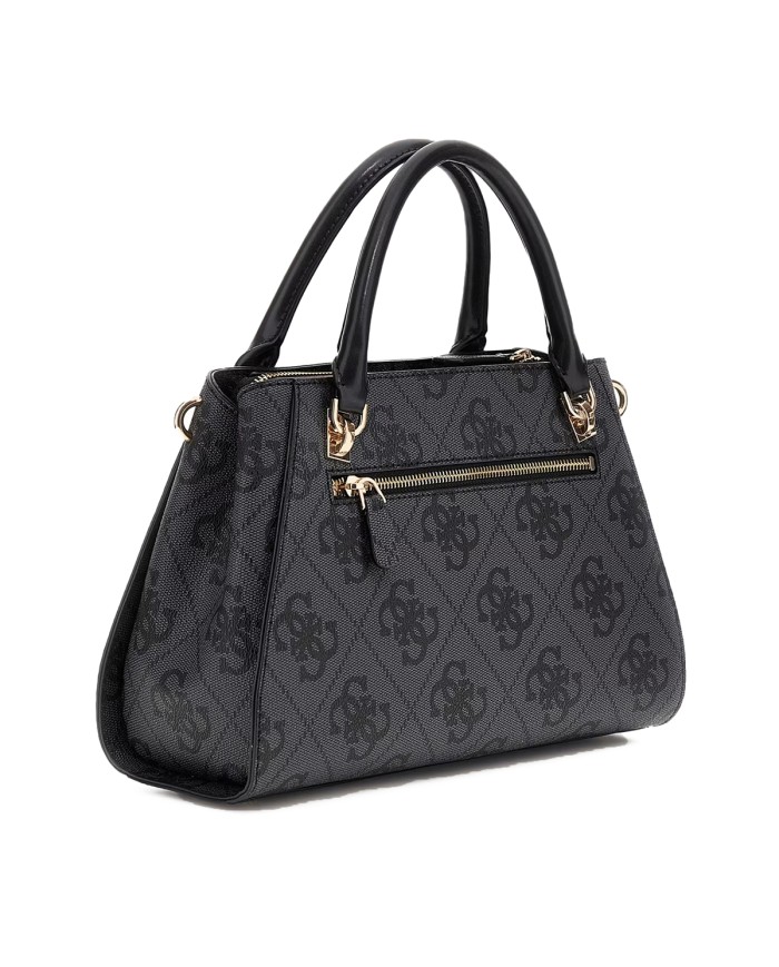 GUESS BORSA DONNA NOELLE II LUXURT SATCHEL BAG BLACK HWOS96 225