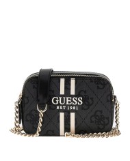 GUESS BORSA DONNA NOELLE II CROSSBODY CAMERA COAL LOGO HWOS96 225