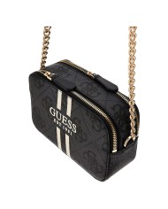 GUESS BORSA DONNA NOELLE II CROSSBODY CAMERA COAL LOGO HWOS96 225