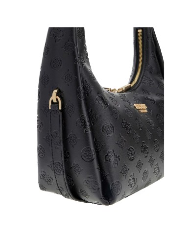 GUESS BORSA DONNA PHOEBE 4G HOBO BAG BLACK HWPD96 225