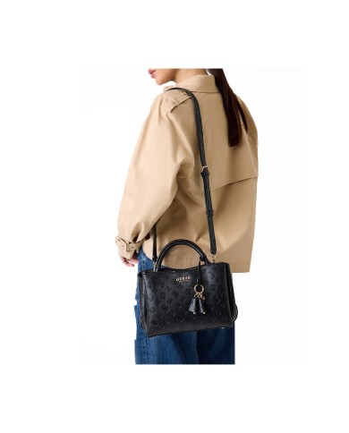 GUESS BORSA DONNA SATCHEL BAG GIRLFRIEND BLACK HWPD96 225