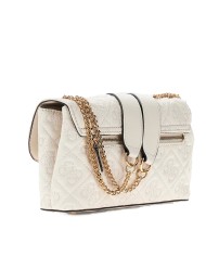 GUESS BORSA DONNA CROSSBODY FLAP BAG ADELASIA OFF WHITE HWQL96 225