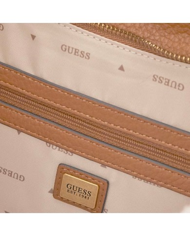 GUESS BORSA DONNA CAMDEN SHOULDER BAG NATURAL COGNAC HWWB93 225
