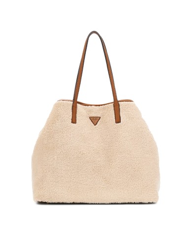 GUESS BORSA DONNA TOTE BAG VICTORIA LARGE 2 IN 1 NATURAL COGNAC HWWG95 225