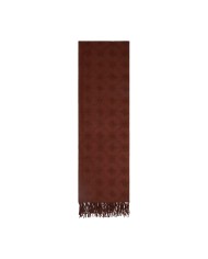 GUESS SCIARPA DONNA 4G LOGO PEONY CHOCCOLATE AW5419 225