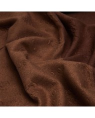 GUESS SCIARPA DONNA 4G LOGO PEONY CHOCCOLATE AW5419 225