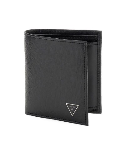 GUESS PORTAFOGLIO DONNA WALLET BIFOLD S MILANO BLACK SMCSLE 225