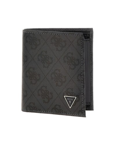 GUESS PORTAFOGLIO DONNA WALLET BIFOLD S MILANO BLACK SMVELE 225