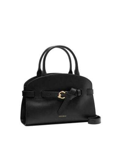 COCCINELLE HANDBAG CON TRACOLLA SABINE SMALL NOIR TLA 18 02 01 225