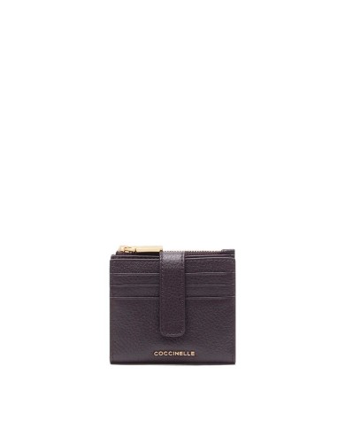 COCCINELLE PORTAFOGLIO METALLIC SMALL PRUNE MW5 11 F7 225