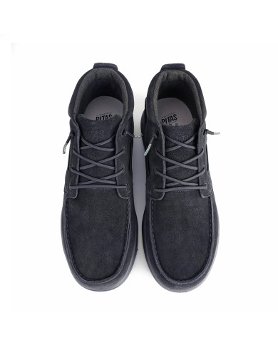 PITAS SCARPA UOMO STIVALE TIMOR CAMOSCIO MARINO W25-WVE-TMRL 225