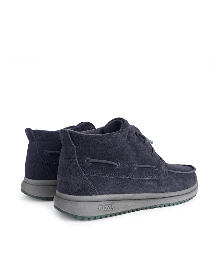 PITAS SCARPA UOMO STIVALE TIMOR CAMOSCIO MARINO W25-WVE-TMRL 225