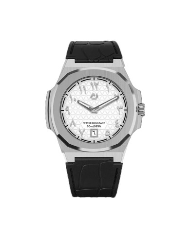 NUNCIER OFFICIAL OROLOGIO MONTRE MT 40,5MM SILVER IN WHITE ARABIC