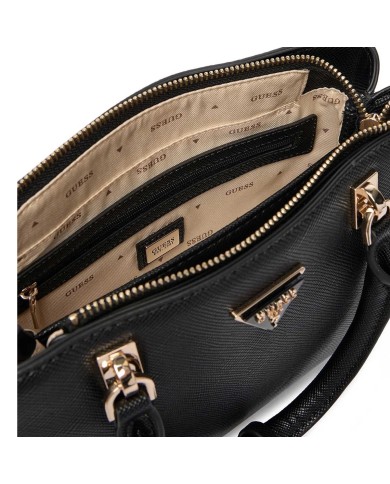 GUESS BORSA DONNA NOELLE II 3 HAND BAG CON TRACOLLA BLACK HWZG96 126