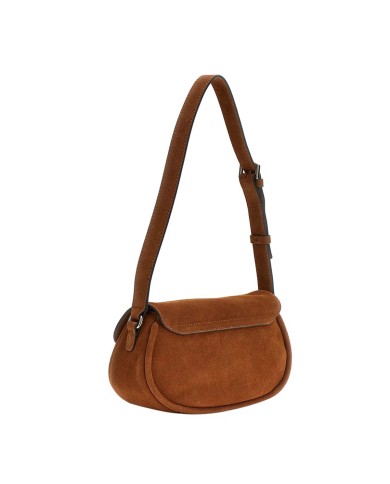 GUESS BORSA DONNA DANYA SHOULDER FLAP BAG CON LOGO COGNAC HWSG99 126