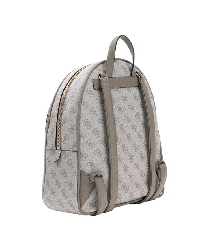 GUESS ZAINO DONNA MANHATTAN BACKPACK 4G LOGO DARK TAUPE HWS71 126