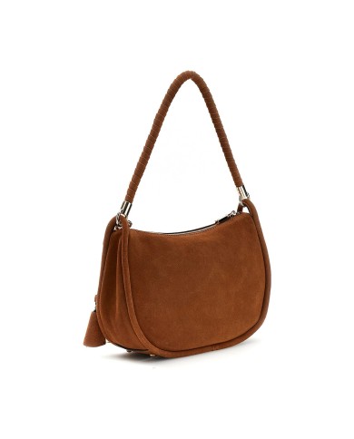 GUESS BORSA DONNA DANYA SHOULDER BAG CON LOGO COGNAC HWSG99 126