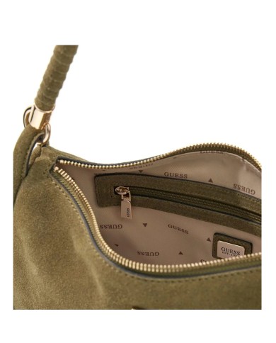 GUESS BORSA DONNA DANYA SHOULDER BAG CON LOGO OLIVE HWSG99 126