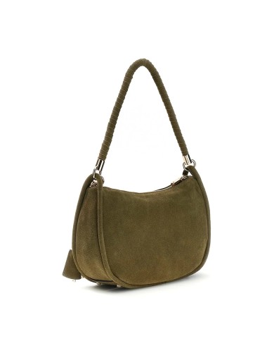 GUESS BORSA DONNA DANYA SHOULDER BAG CON LOGO OLIVE HWSG99 126