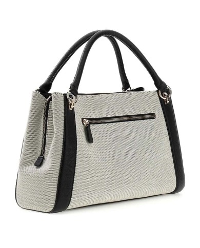 GUESS GUESS BORSA DONNA KARNILLA HANDBAG CON TRACOLLA NATURAL BLACK HWAG97 126