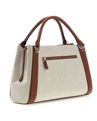 GUESS GUESS BORSA DONNA KARNILLA HANDBAG CON TRACOLLA NATURAL COGNAC HWAG97 126