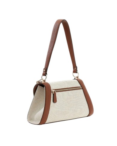 GUESS GUESS BORSA DONNA KARNILLA SHOULDER FLAP BAG NATURAL COGNAC HWAG97 126