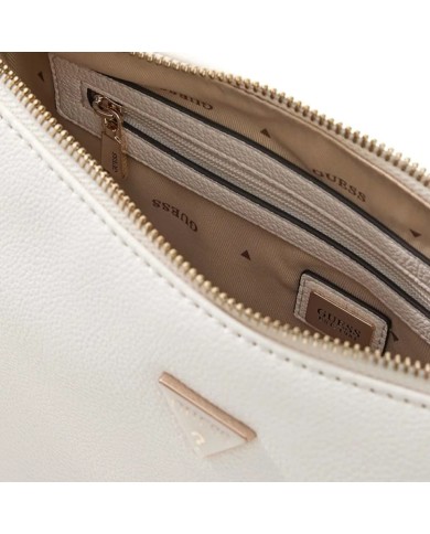 GUESS GUESS BORSA DONNA DANYA HOBO SHOULDER BAG OFF WHITE HWBG99 126