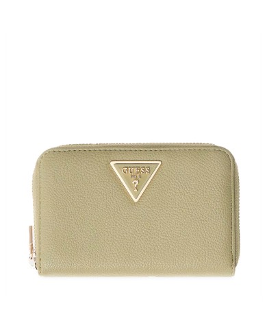 GUESS PORTAFOGLI DONNA WALLET LAUREL II SLG MEDIO AROUND ZIP SAGE SWBG74 126