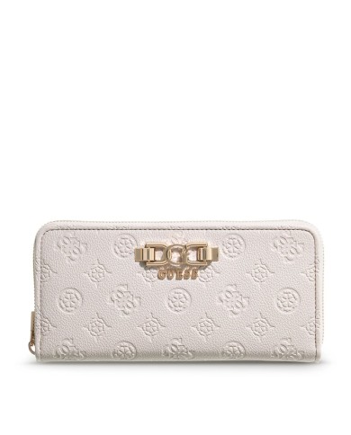 GUESS PORTAFOGLI DONNA WALLET ANISE LARGE AROUND ZIP STONE SWPD99 126