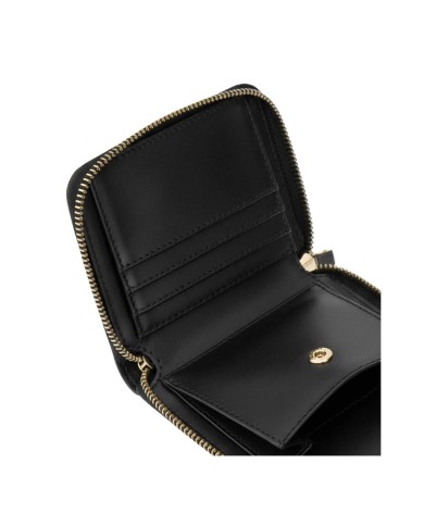 GUESS GUESS PORTAFOGLI DONNA WALLET LAUREL II SMALL AROUND ZIP BLACK SWZG74 126