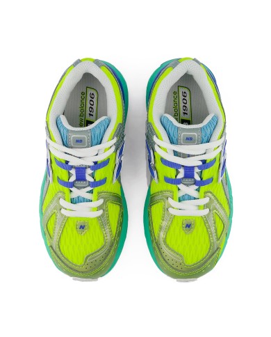 NEW BALANCE SNEAKERS UNISEX ALKALINE GREEN BLUE BIRD 1906 LACE 126