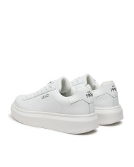 LIU-JO CALZATURE SCARPA UOMO SNEAKERS BIG 01 LEATHER WHITE WHITE 7G4011 126
