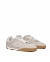 LIU-JO CALZATURE SCARPA DONNA SNEAKERS LEWIS 01 COW SUEDE CALF LEATHER WARM STONE BA6039 126
