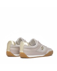 LIU-JO CALZATURE SCARPA DONNA SNEAKERS LEWIS 01 COW SUEDE CALF LEATHER WARM STONE BA6039 126